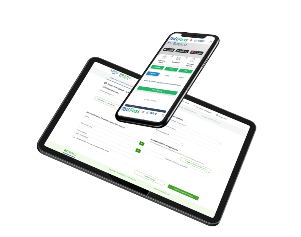 Die Maut kann über die Webseiten oder die App bezahlt werden. 