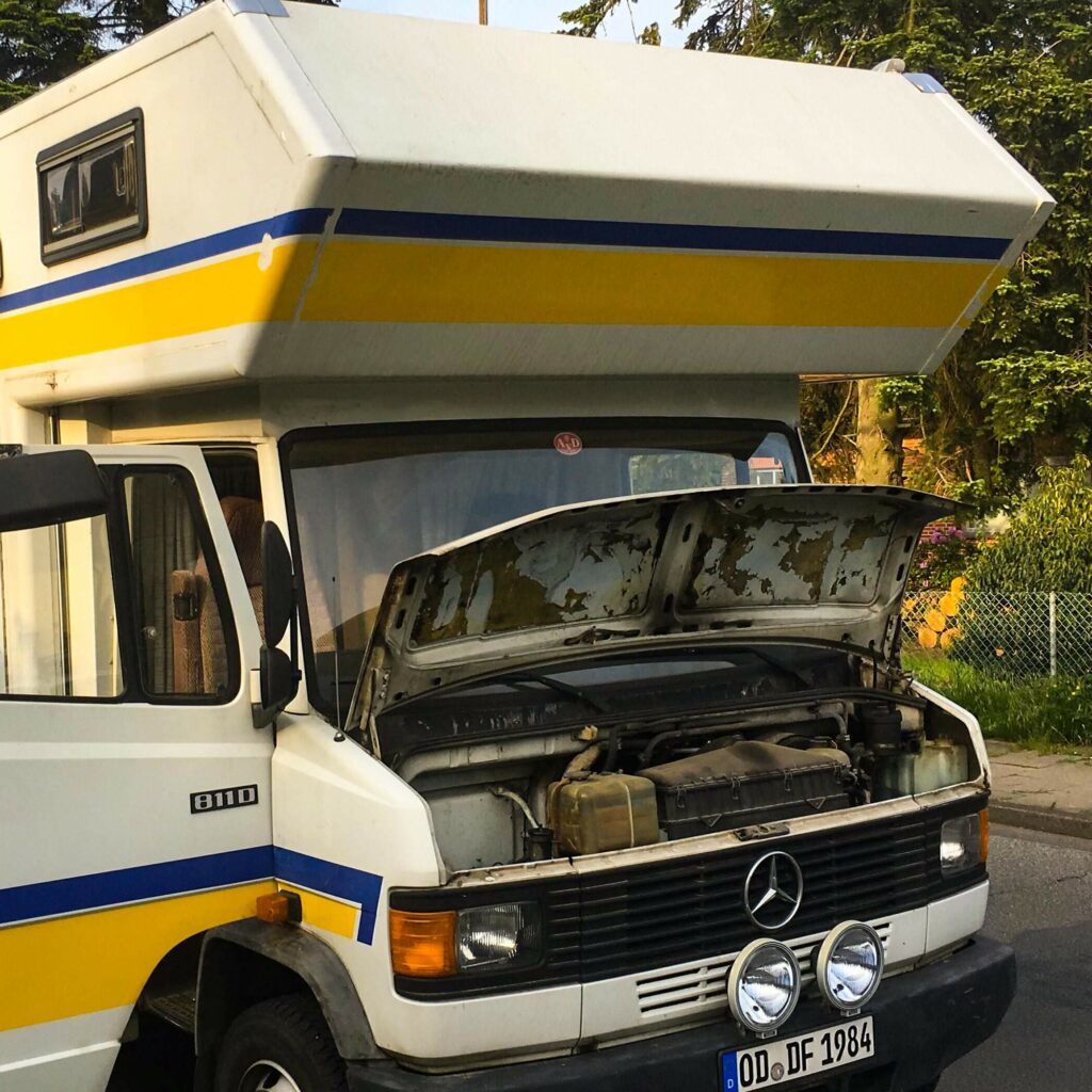Reiseplanung Fahrzeugkauf
