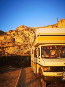 Roadtrip durch Spanien - Wohnmobilstellplatz Arguedas
