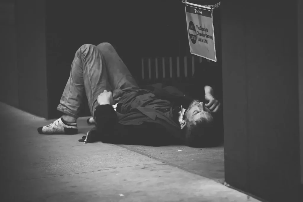 Ohne Schulabschluss und obdachlos